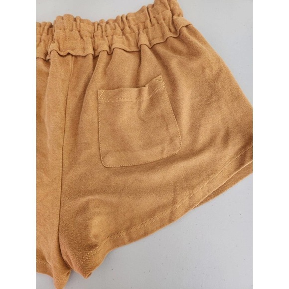 NWT Daily Practice by Anthropologie Pull-On Sweat Shorts Size XS Golden Sun - Picture 7 of 11